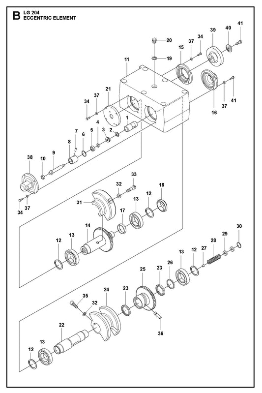 Eccentric Element Parts For LG 204 Petrol By Husqvarna