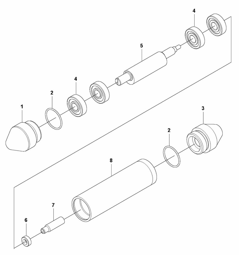 AT 49 Complete Product Assembly Parts By Husqvarna