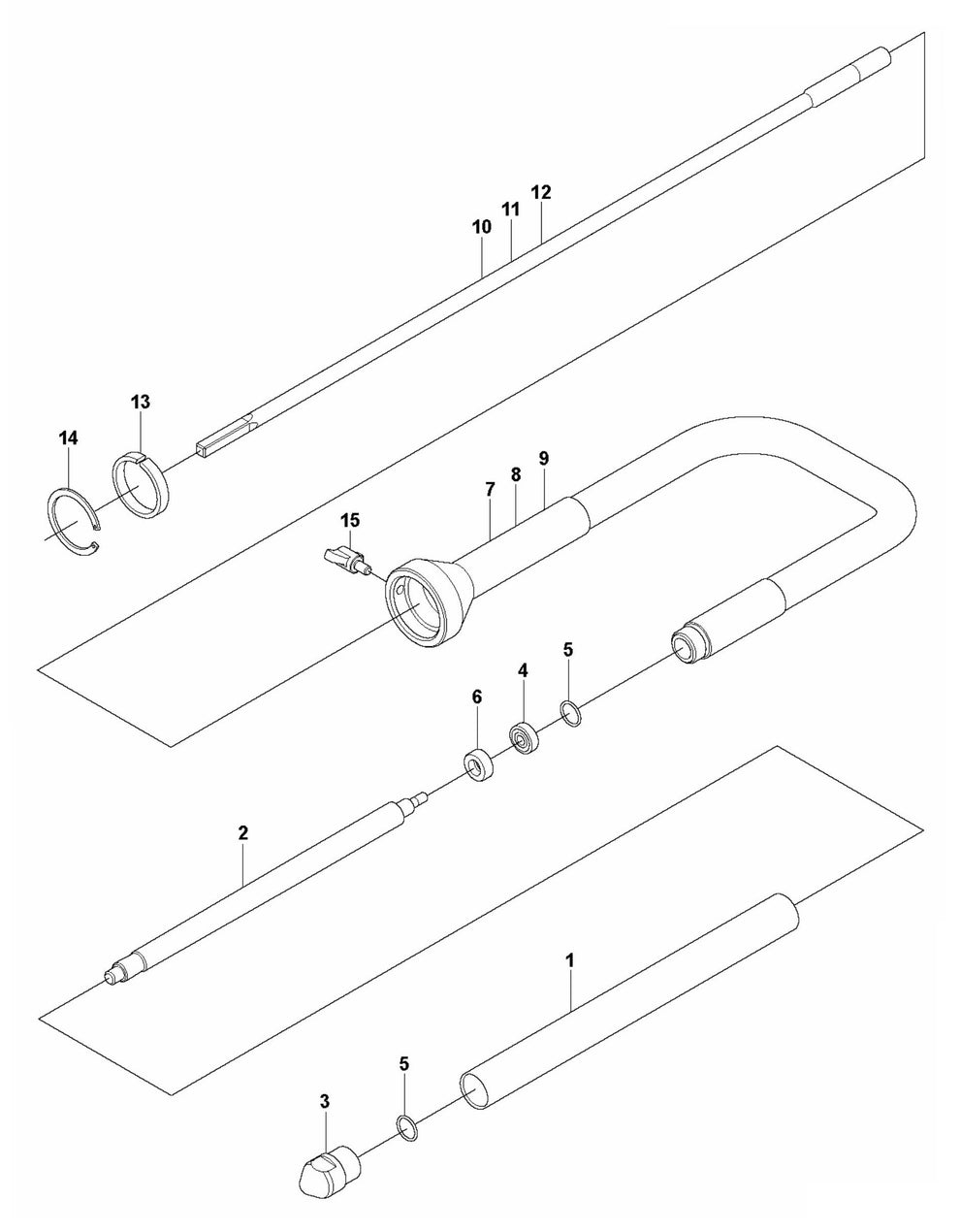 HA 25 Complete Product Assembly Parts by Husqvarna
