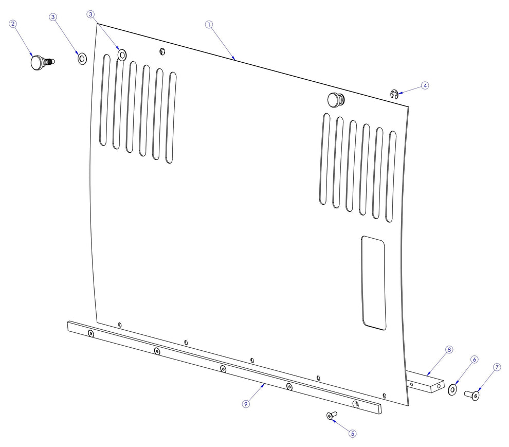 Soff Cut GX4200 Rear Access Assembly Parts by Husqvarna