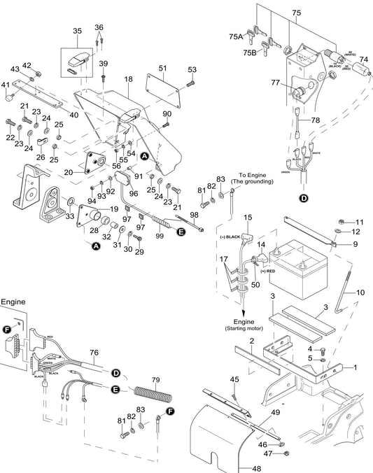 MVH408DZ Electric Device Assembly Parts