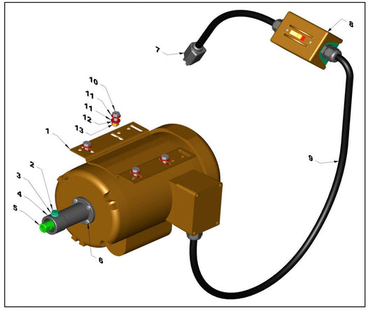 PRO-1200 Electric Power Unit Parts By Northrock