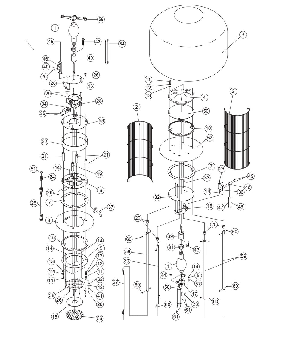 GB2000 Electrical Assembly Parts by Multiquip