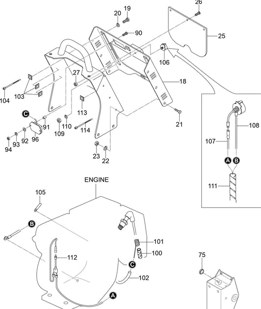 MVH308GH Electrical Device Assembly Parts