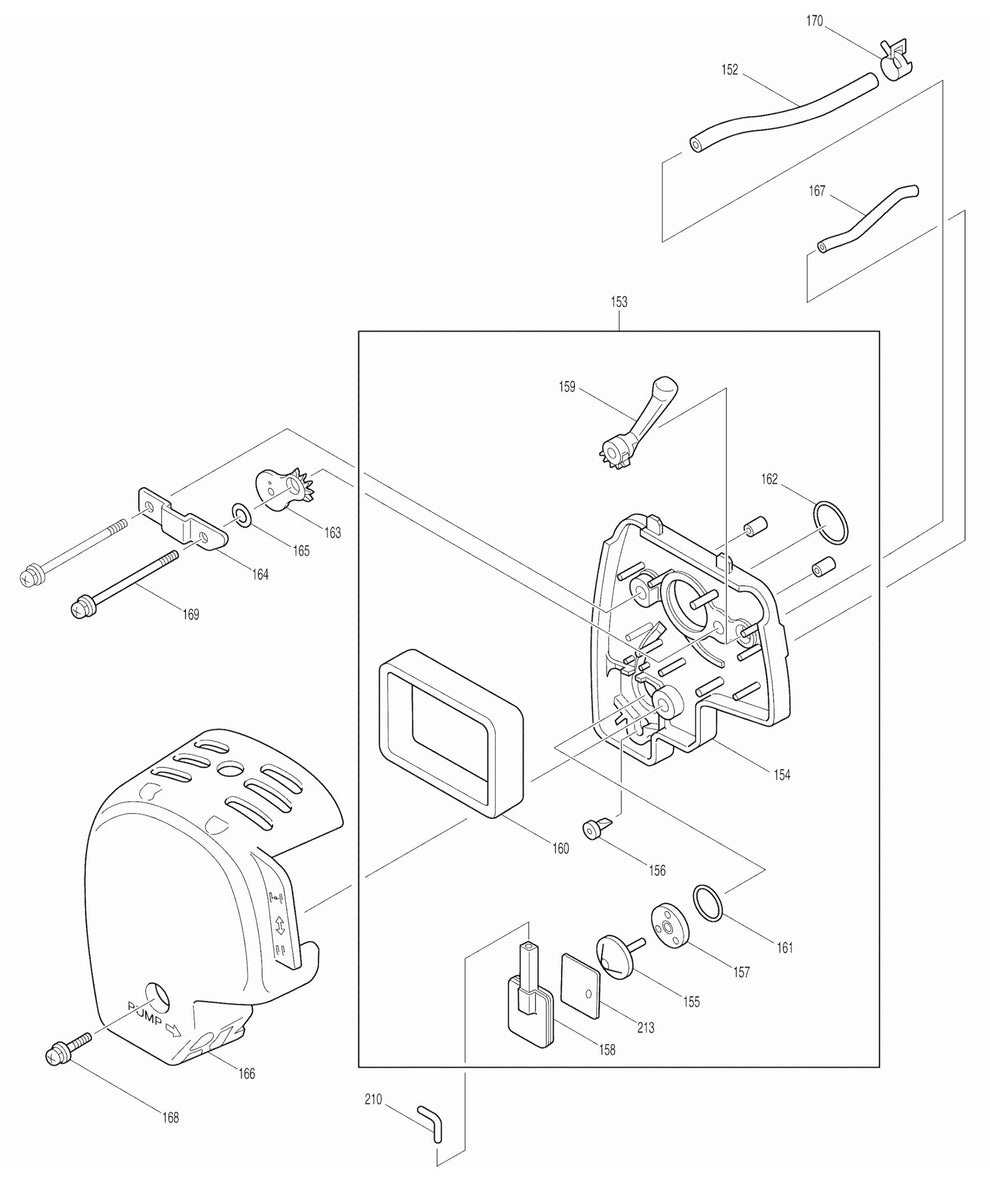 EM4250 Air Cleaner Assembly Parts