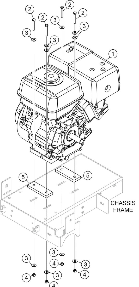 SP118 Engine Assembly Parts
