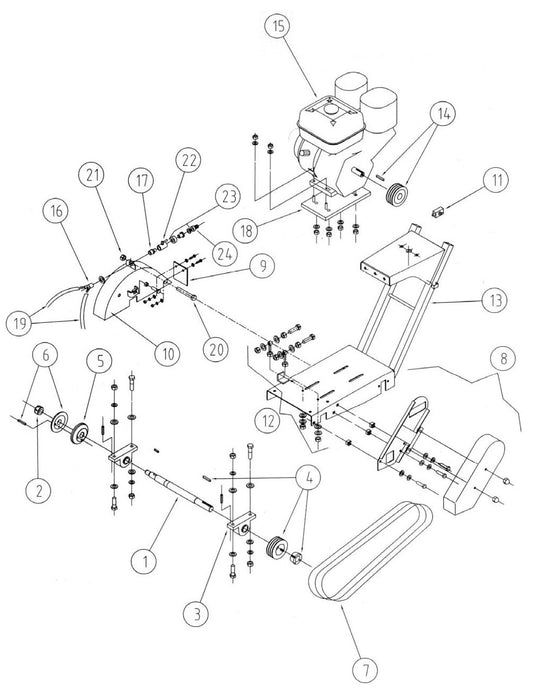 C13E Engine Assembly Parts By Norton Clippers