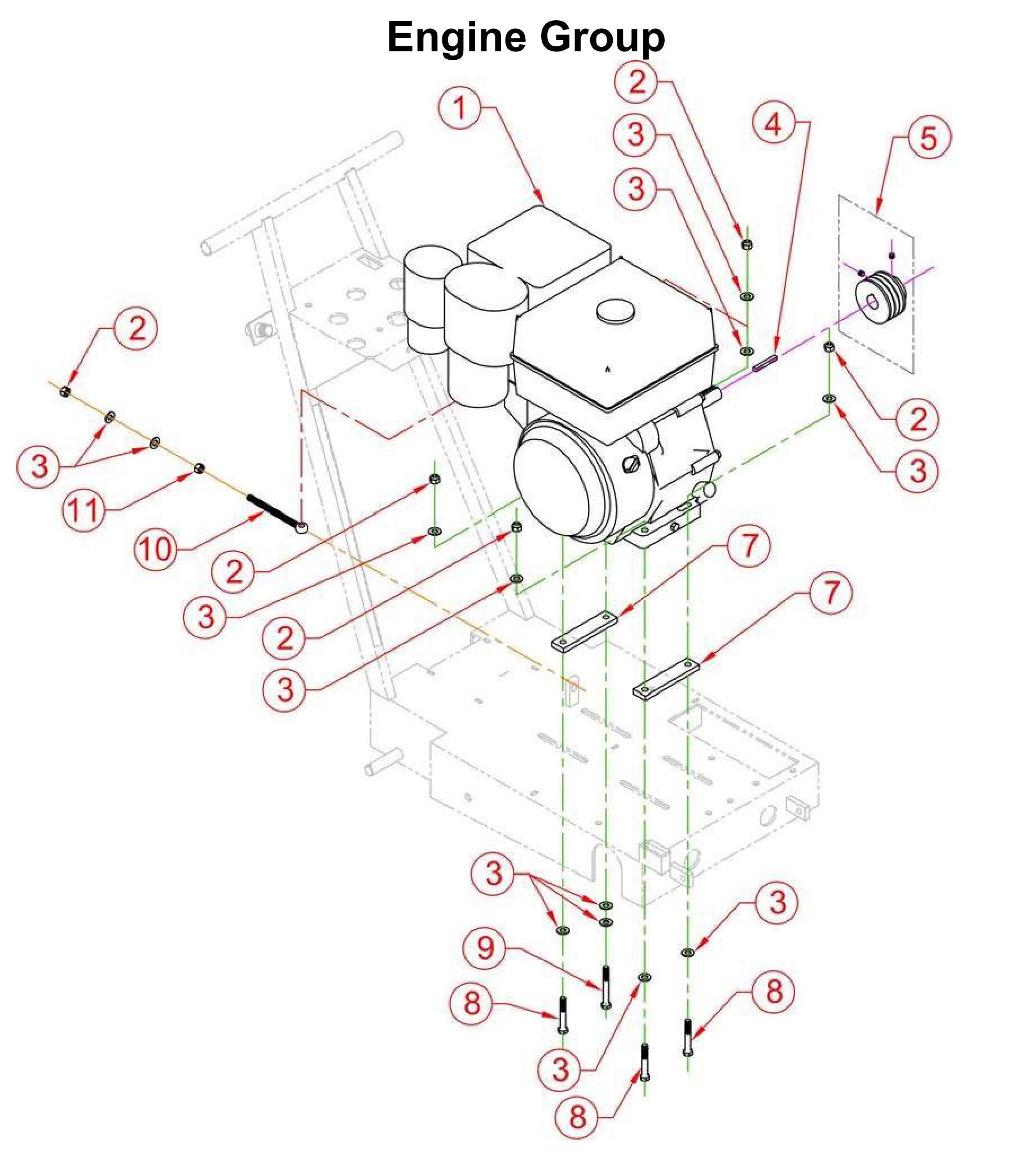 Engine Group Parts By Norton Clippers