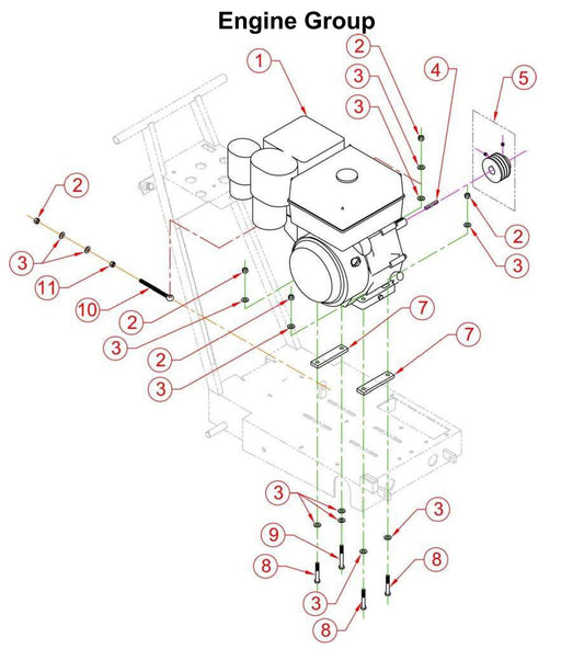 Engine Group Parts By Norton Clippers