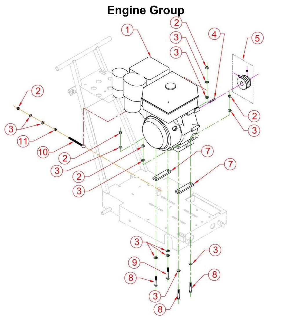 Engine Group Parts By Norton Clippers