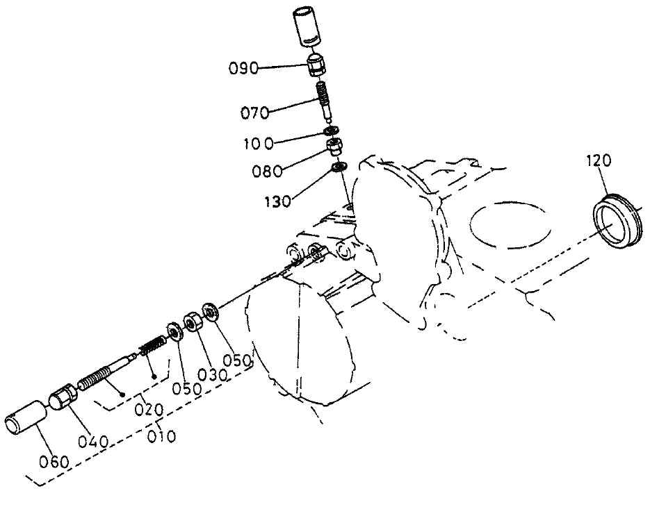 Engine Stop Lever Assembly Parts for KD1800-KD6 Light Towers by Multiquip