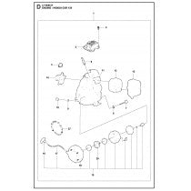 Engine - Honda GXR 120 Parts For LT 6005 H - 967854503 Compaction Rammers By Husqvarna
