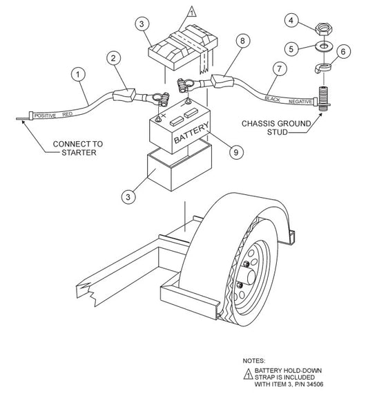Battery Assembly Parts-C-30HDNI