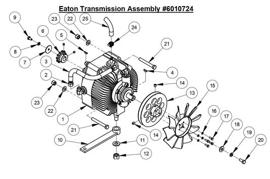 CC6540E Eaton Transmission Assembly