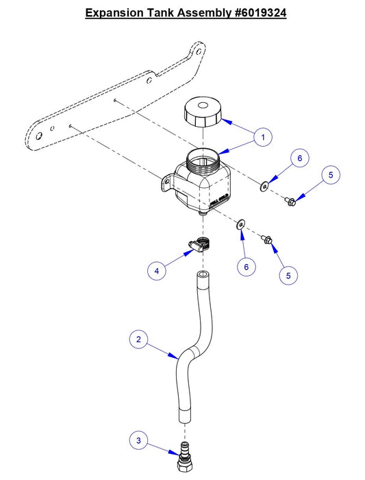 CC6561 Expansion Tank Assembly