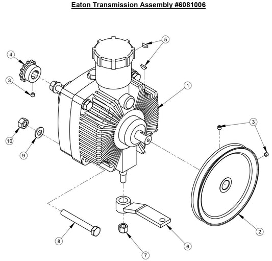 CG-1 Eaton Transmission Assembly
