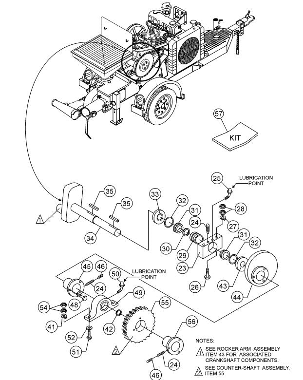 Crankshaft Assembly Parts-C30HDN NISSAN ENGINE