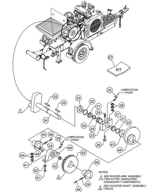 Crankshaft Assembly Parts-C30HDN NISSAN ENGINE