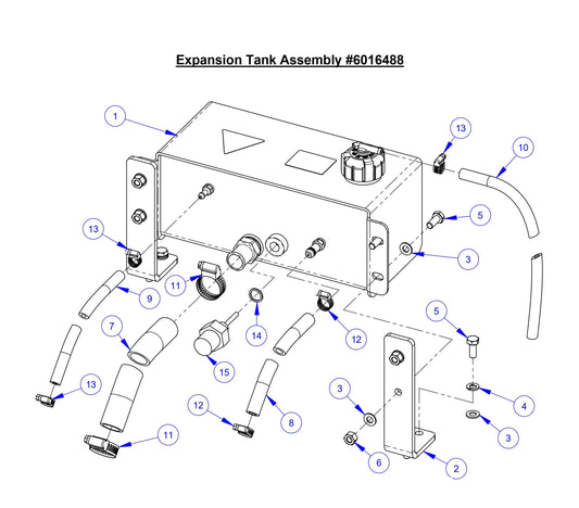 CC8574DD Expansion Tank Assembly