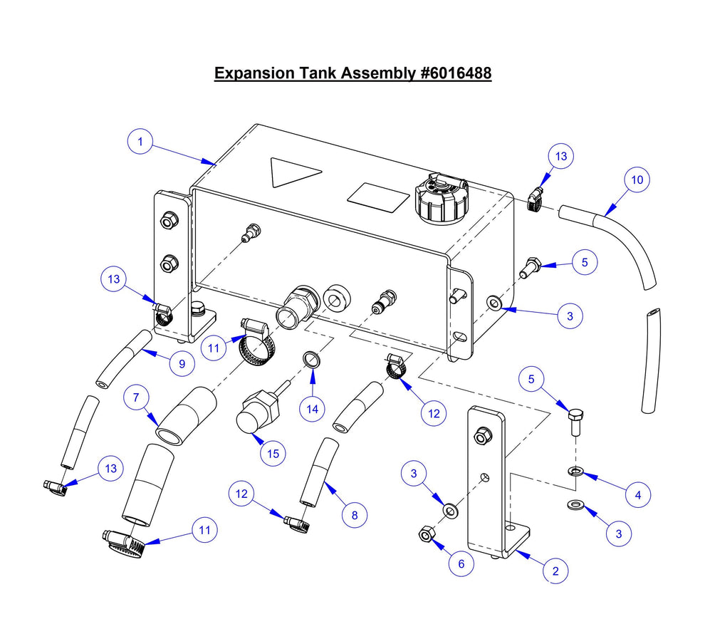 CC8574DD Expansion Tank Assembly
