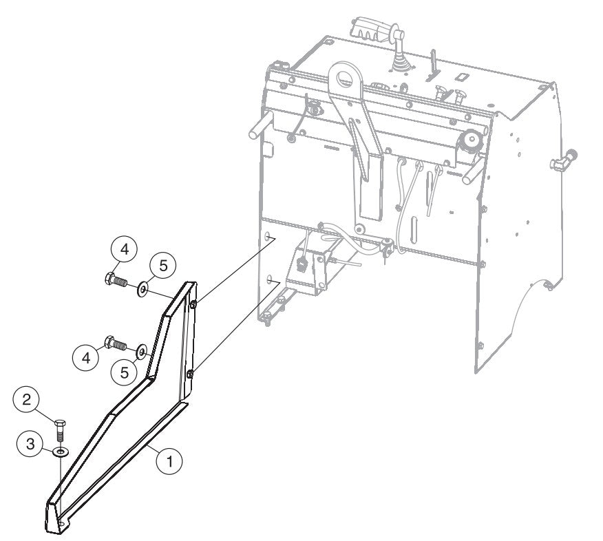 Engine Guard Assembly Parts-SP605716, SP605720, SP605726, SP605730, SP605736 57 HP DEUTZ DIESEL ENGINE