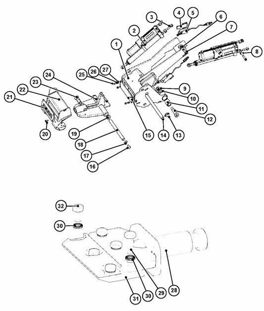 BMS 150 Cutting Head Assembly Parts By Husqvarna