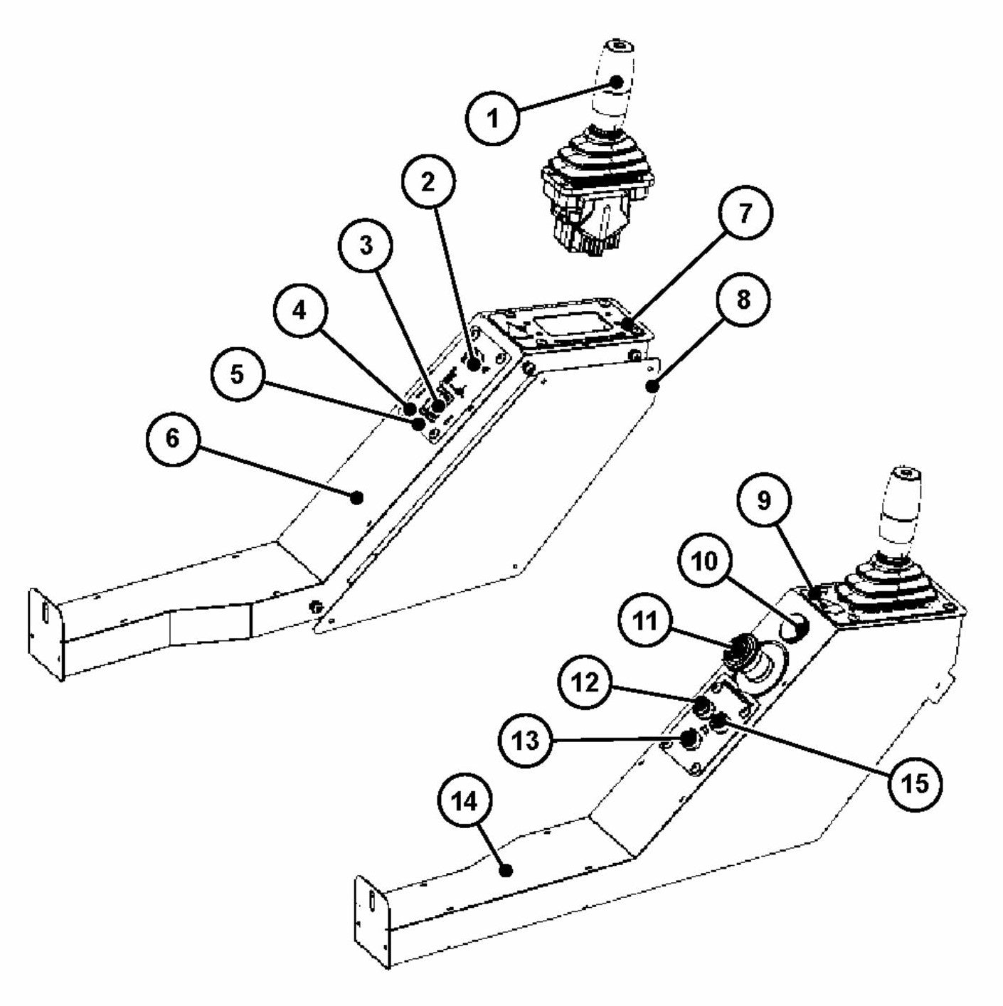 BMS 150 Controls Assembly Parts By Husqvarna