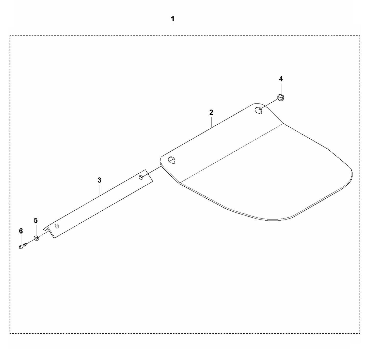 LF 100 L Diesel Block Paving Plate 500 mm (19, 7") Assembly Parts by Husqvarna