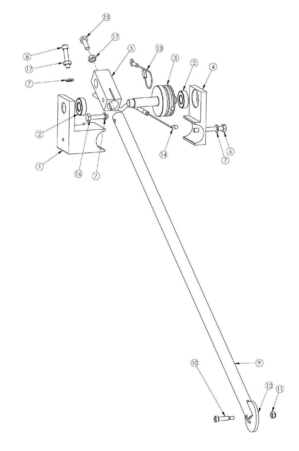 Soff Cut 2000E, 2009-30 Guide Assembly Parts by Husqvarna