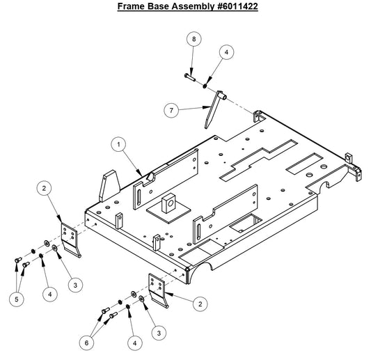 CC3535 Frame Base Assembly