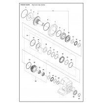 Feeding Gears Parts For WS 482 HF By Husqvarna