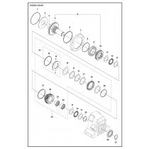 Feeding Gears Parts For WS 440 HF By Husqvarna