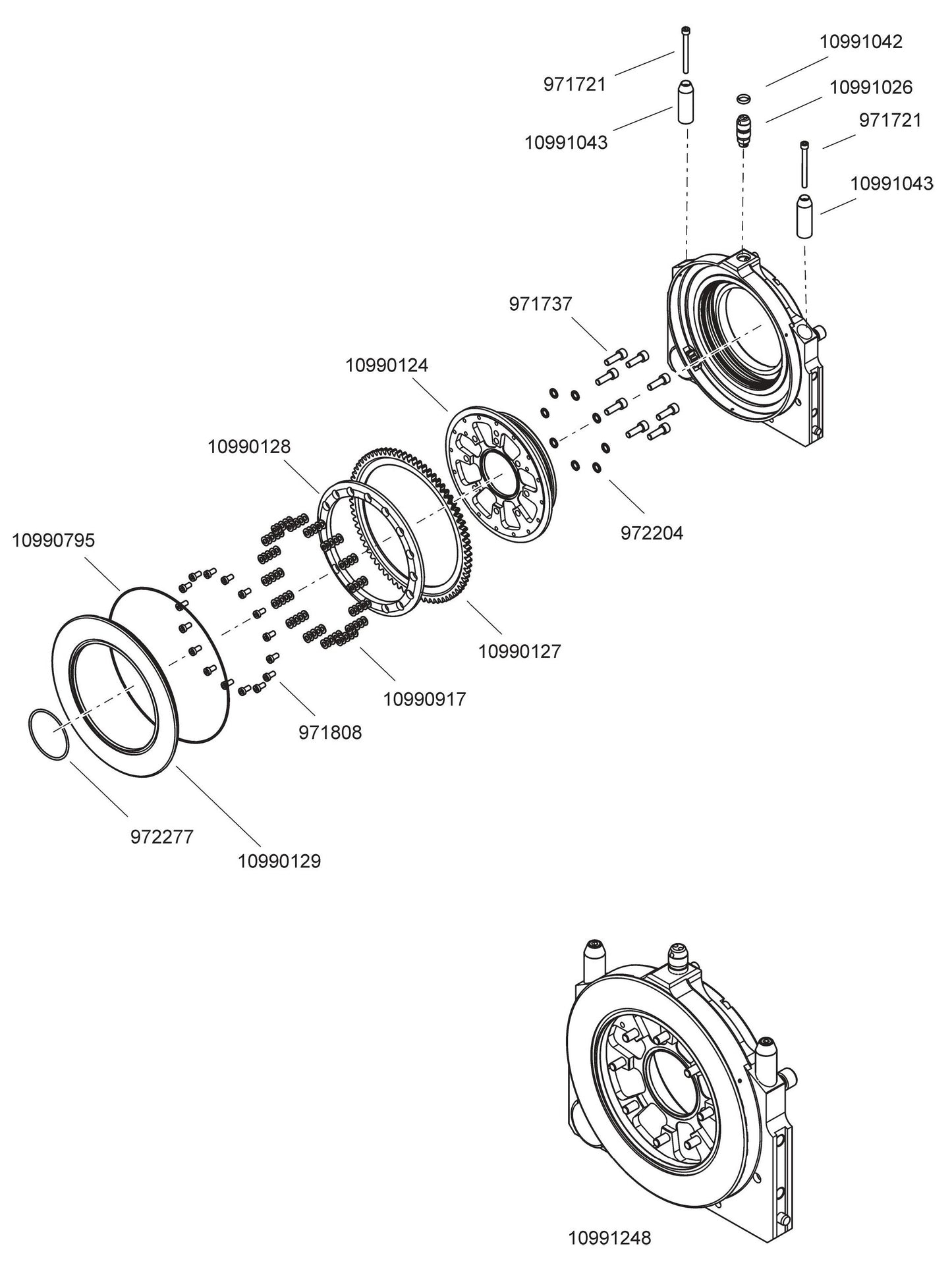 WSE2226 FIG(3) Core Cut Wall Saw Parts By Diamond Products