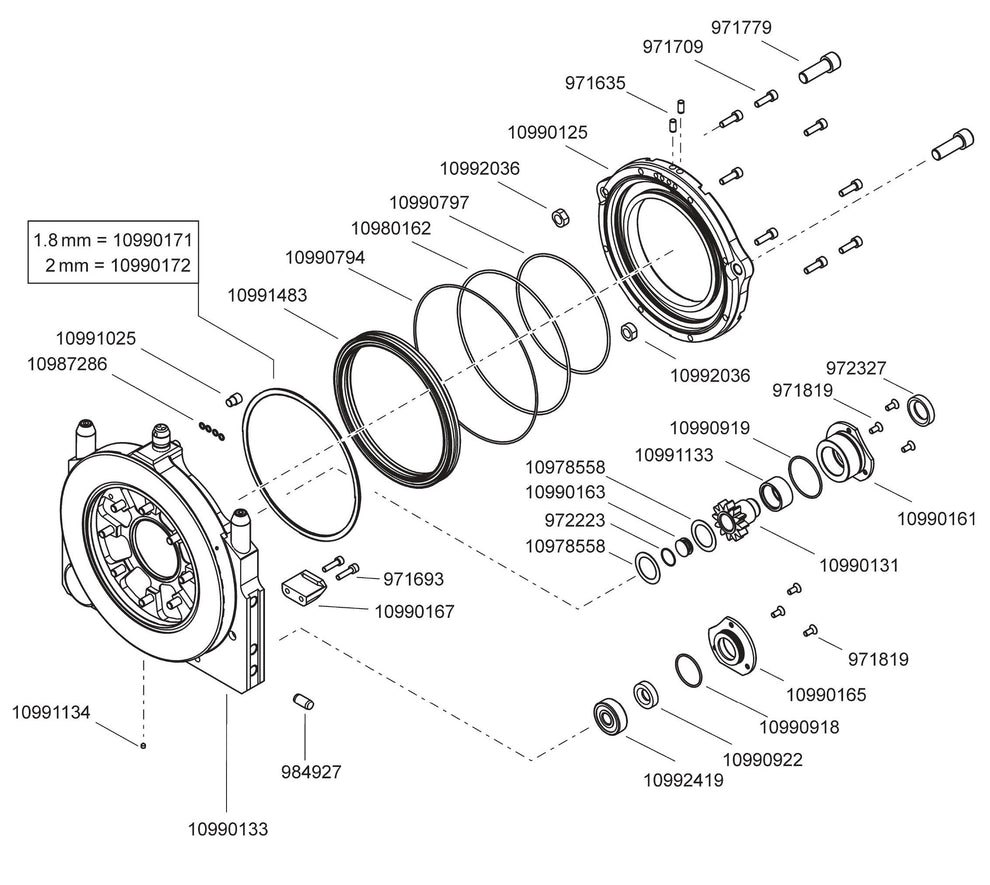 WSE2226 FIG(4) Core Cut Wall Saw Parts By Diamond Products