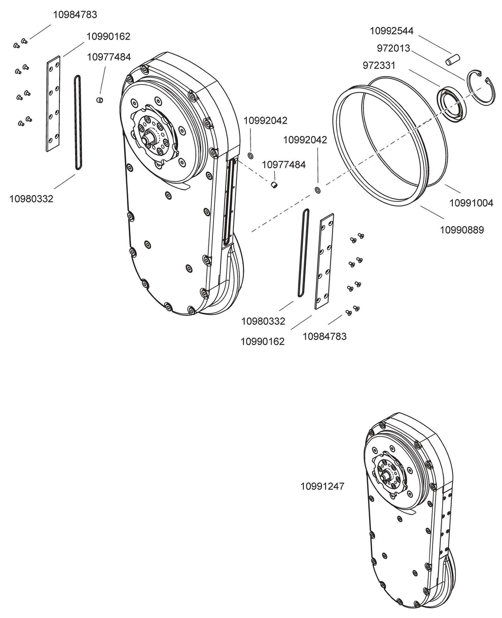 WSE2226 FIG(7) Core Cut Wall Saw Parts By Diamond Products