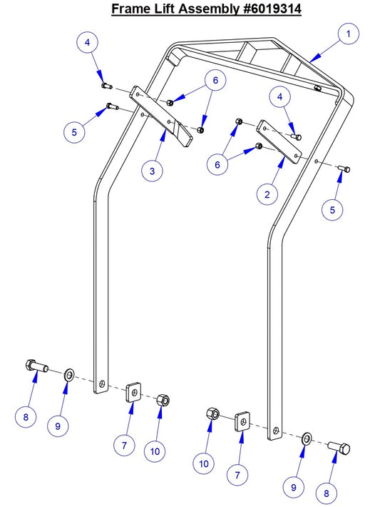 CC6561 Frame Lift Assembly