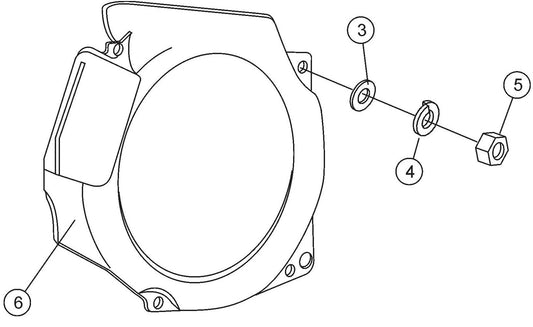 SHS81A Flywheel Cover Assembly Parts