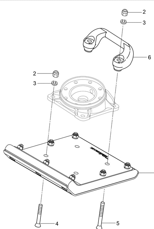 MT77HFR Foot Assembly Parts