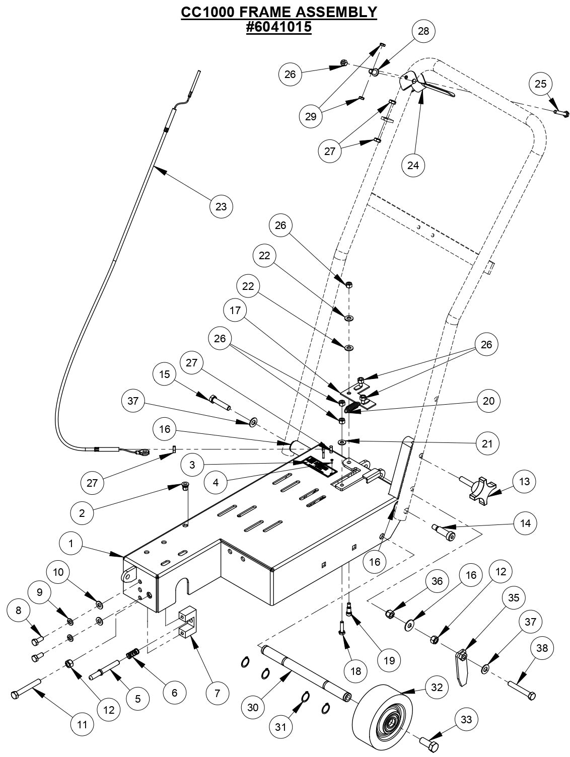 CC1000 Frame Assembly