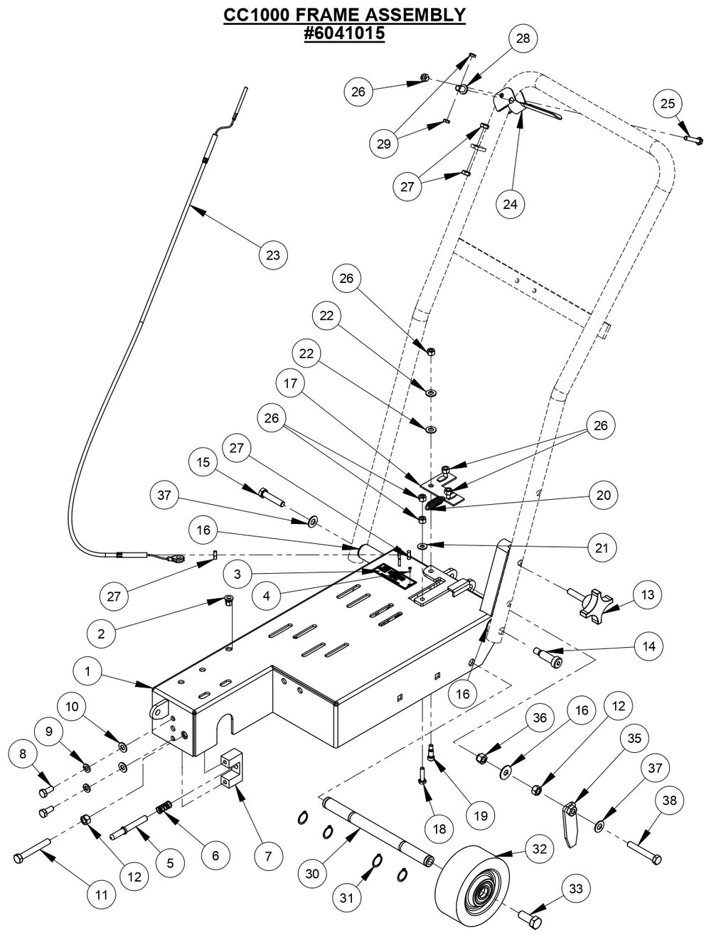 CC1000 Frame Assembly
