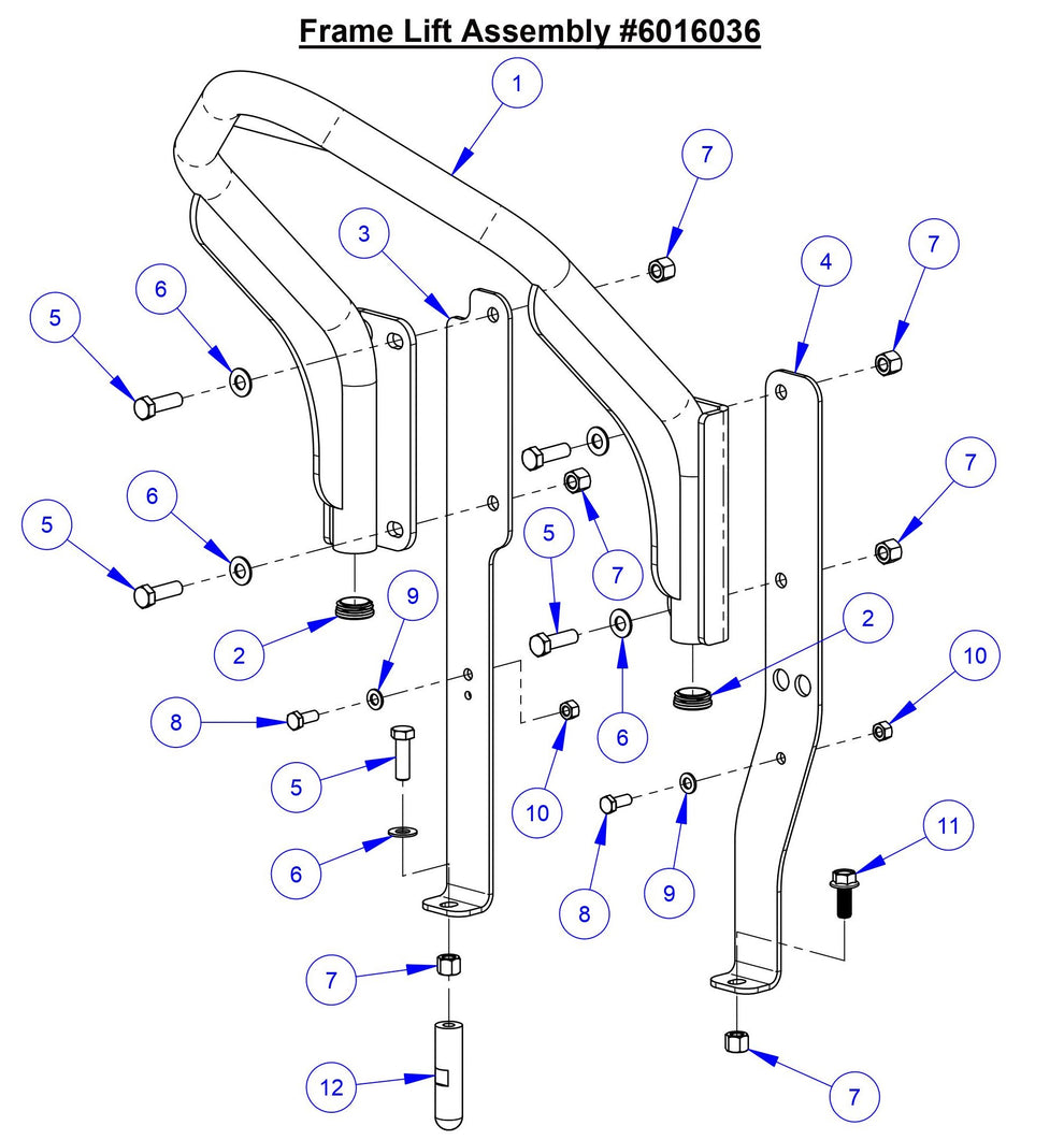 CC9074DK Frame Lift Assembly 
