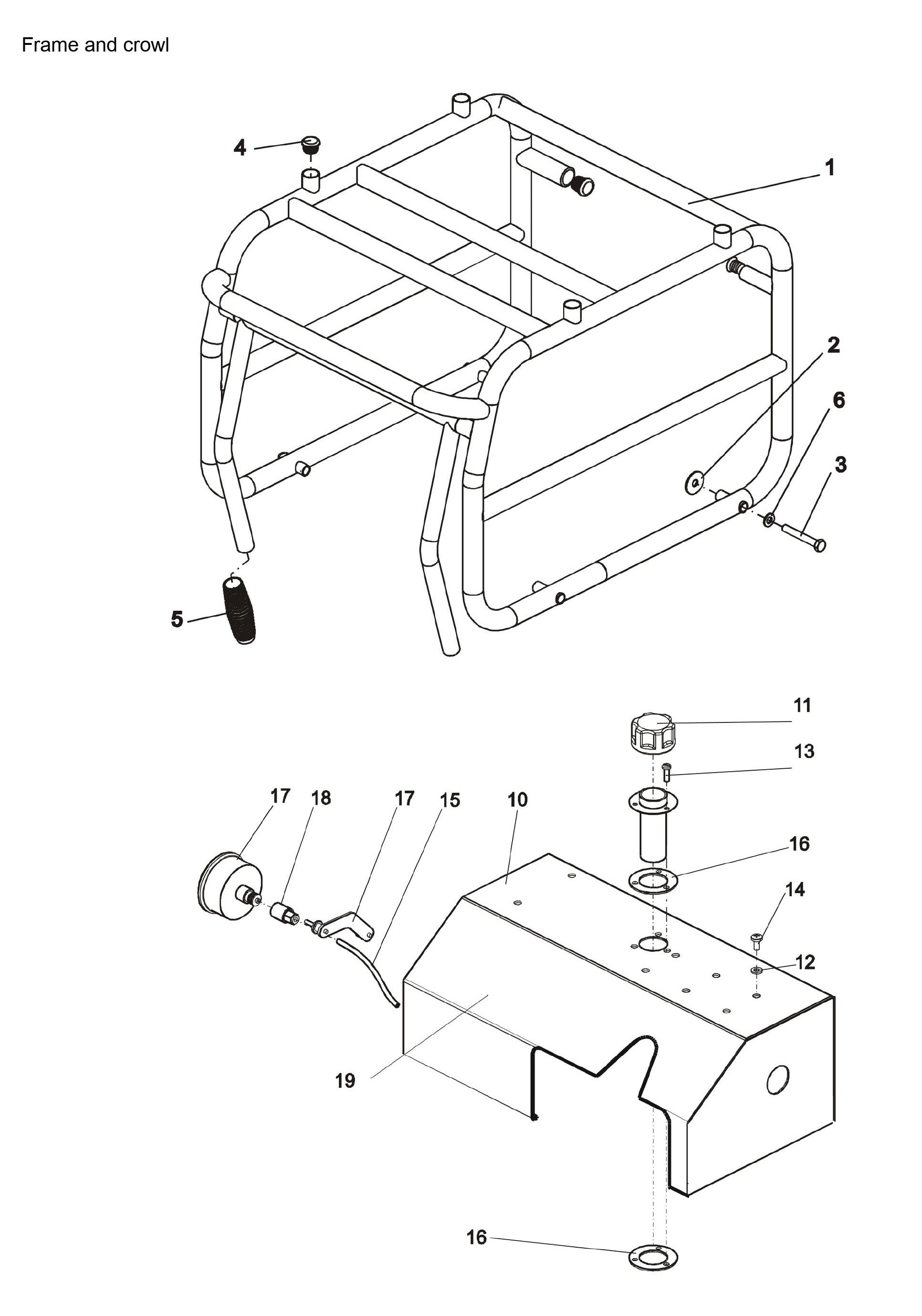LP 18 Twin E PAC Frame And Crowl