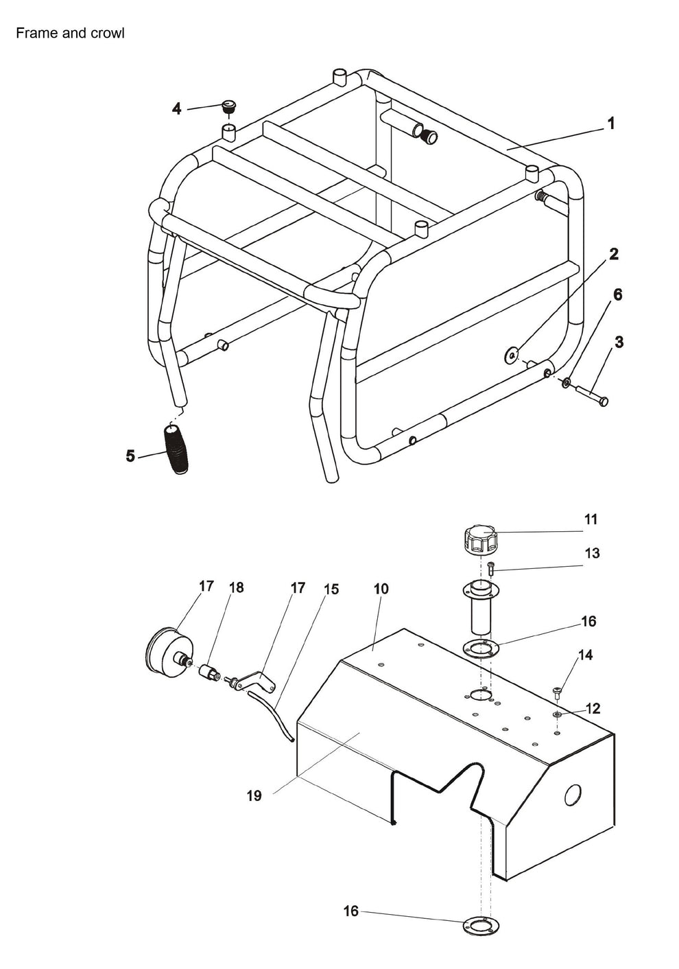 LP 18 Twin E PAC Frame And Crowl