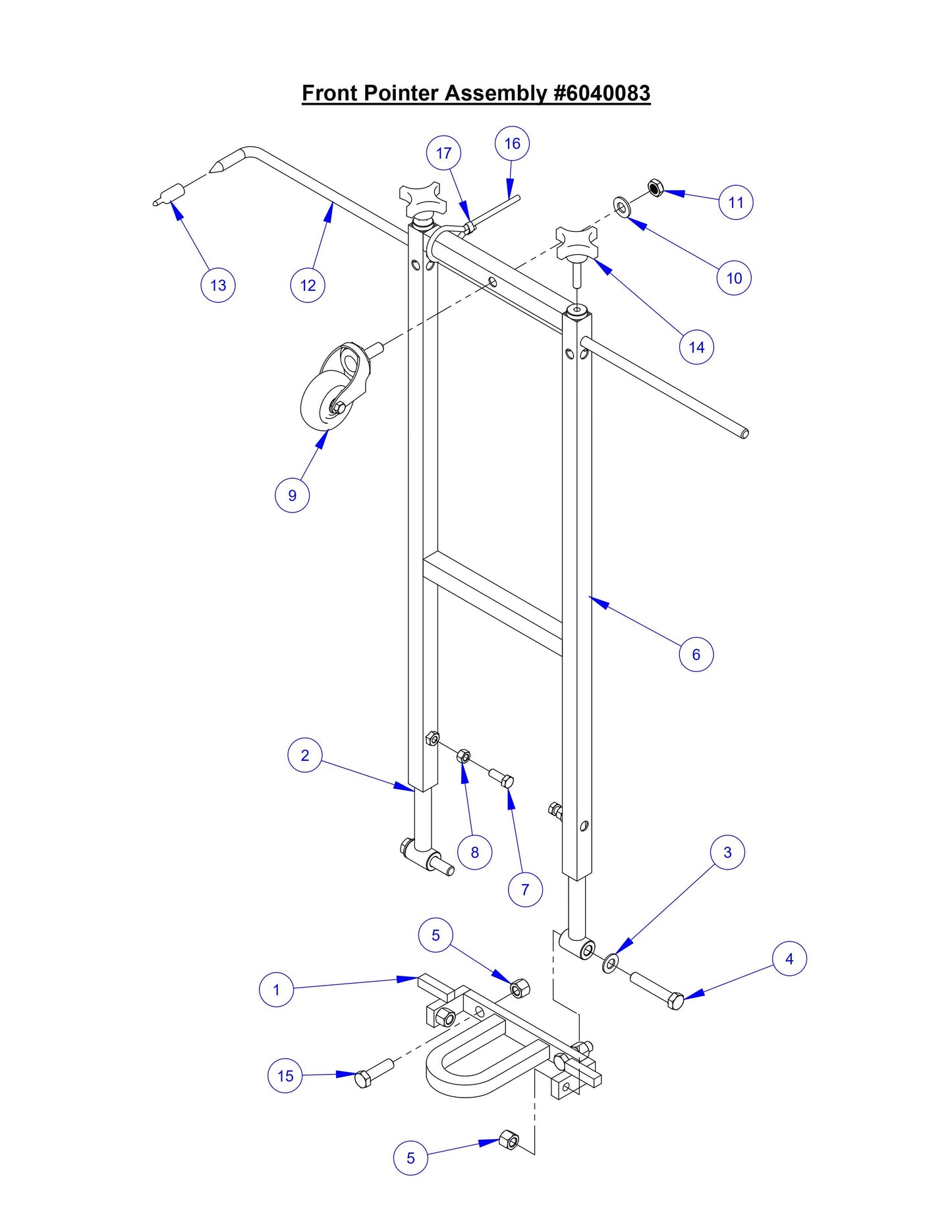 CC8574DD Front Pointer Assembly