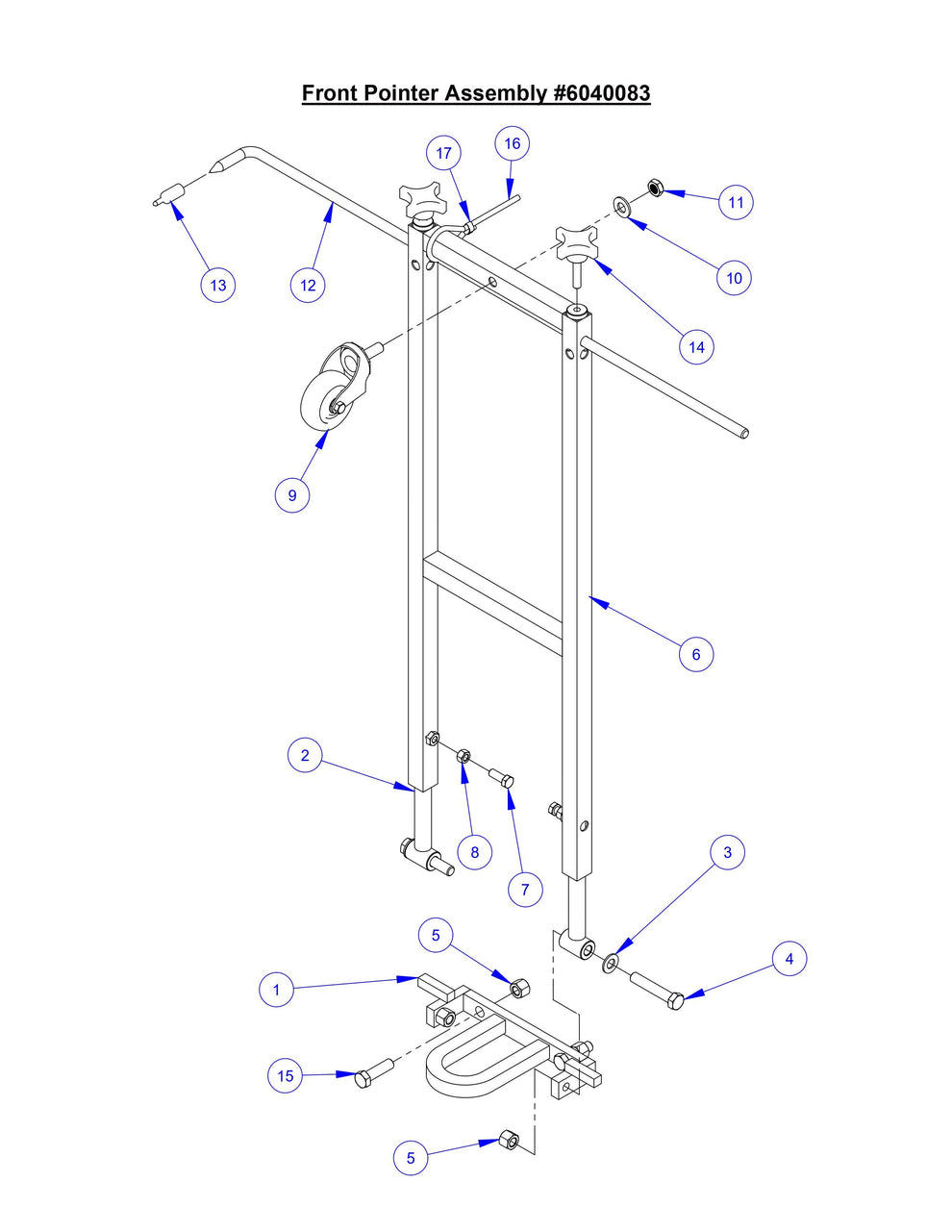 CC8574DD Front Pointer Assembly