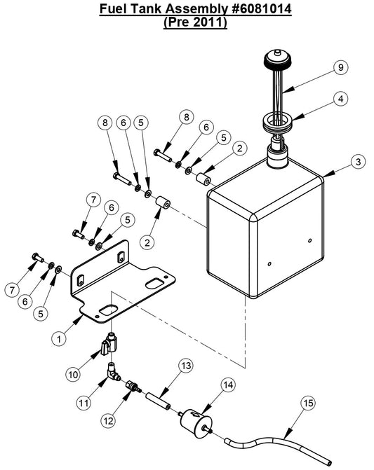 CG-1 Fuel Tank Assembly 