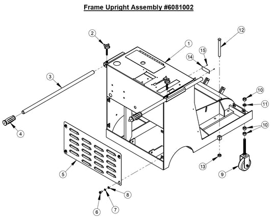 CG-1 Frame Upright Assembly 