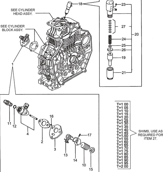 MVH206D L70V6GF1R1AA Fuel Injection Pump Assembly Parts