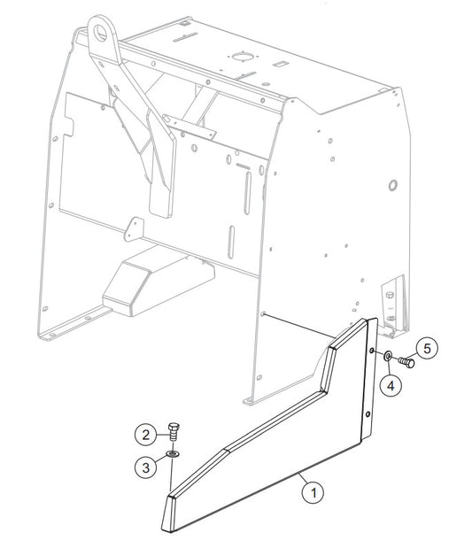 Engine Guard Assembly Parts-SP6457 DEUTZ 57 HP DIESEL ENGINE