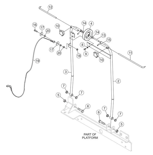 Pointer Assembly Parts-SP6457 DEUTZ 57 HP DIESEL ENGINE